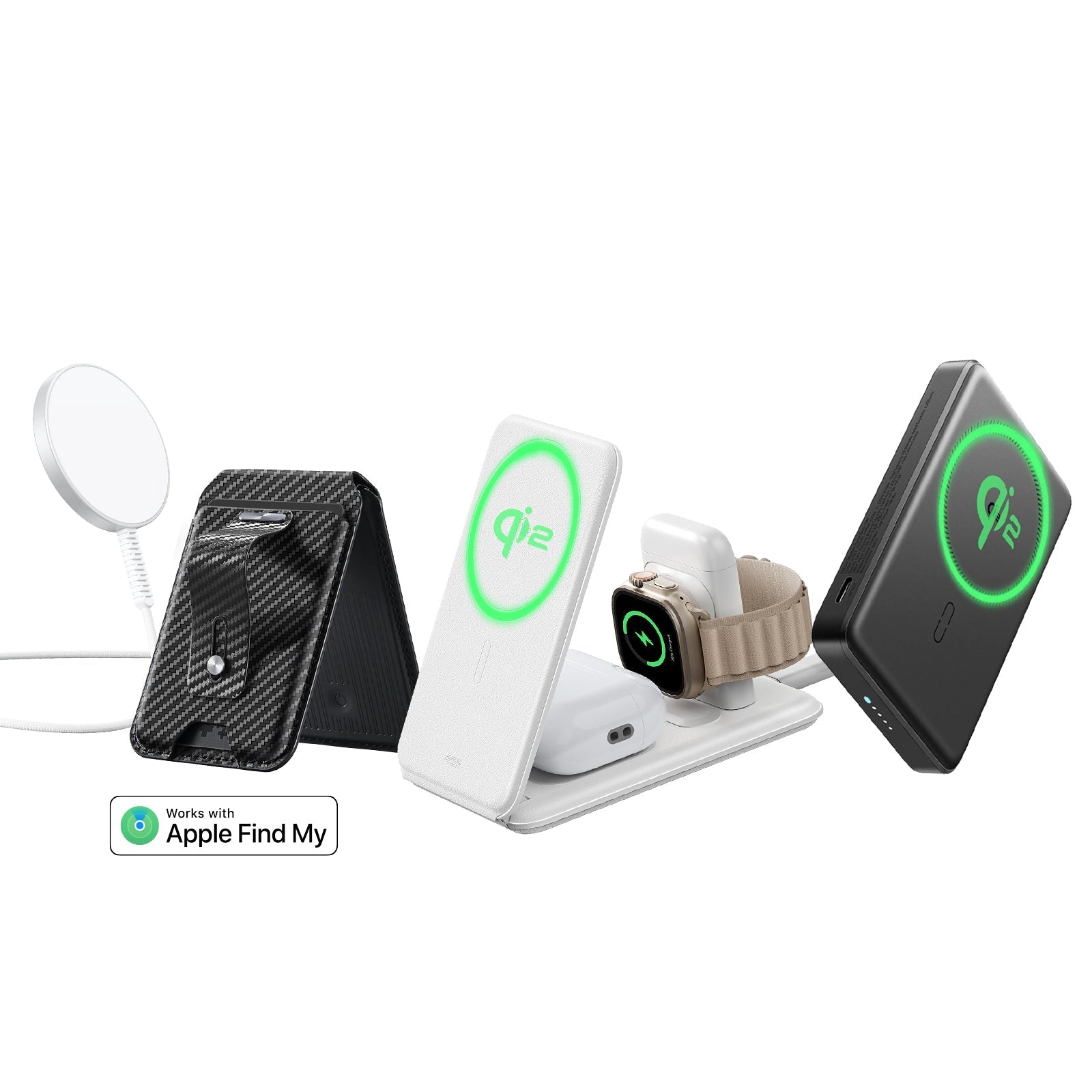 MagSafe Travel Charging Bundle with Find My Wallet - US Plug ESR ESR