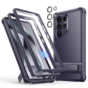 Galaxy S24 Ultra Armor Kickstand Case - Frosted Purple - ESR