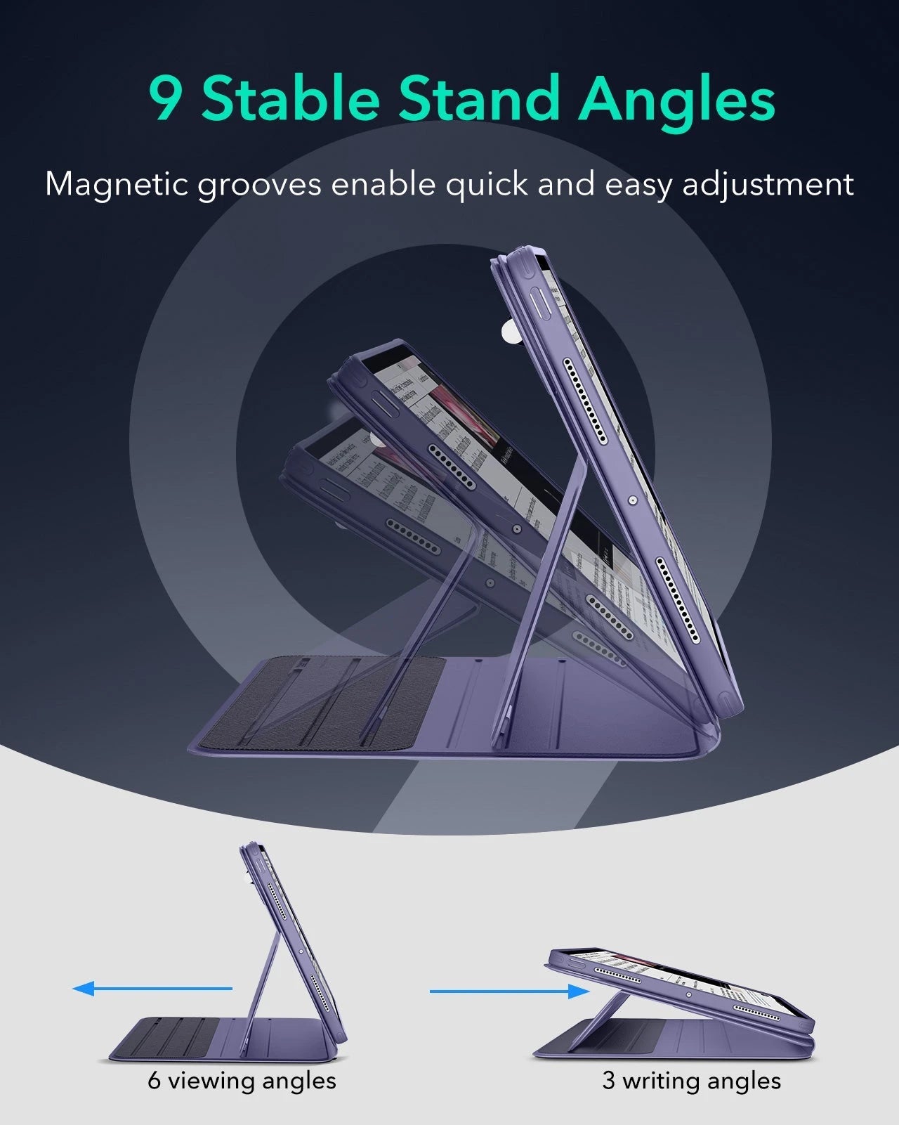 iPad Pro 11ʺ (2025) Shift Magnetic Case - Purple ESR ESR