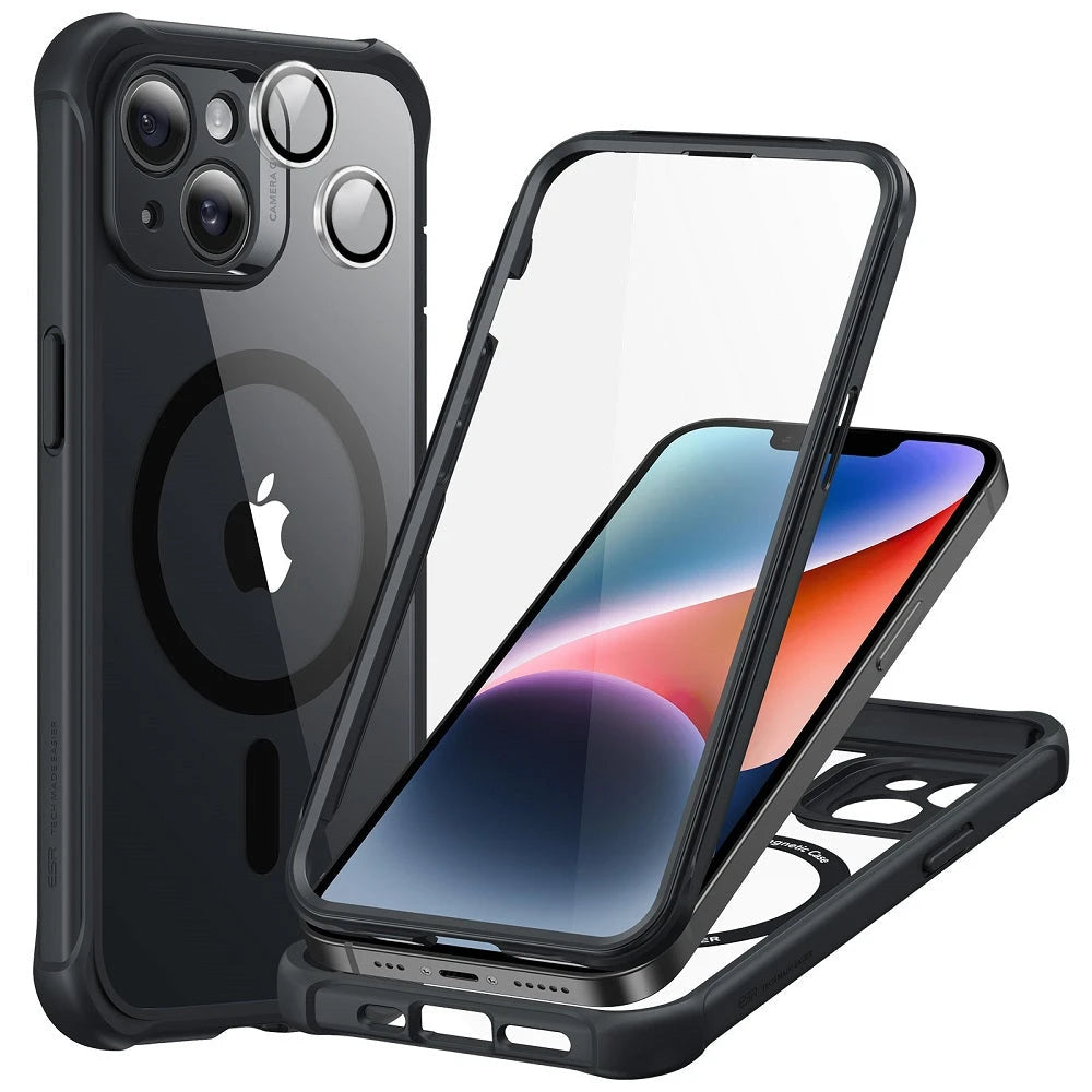 iPhone 14 Armor Tough Case (HaloLock) - Clear Black ESR ESR