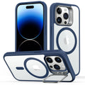 iPhone 14 Pro Classic Hybrid Case with Stash Stand (HaloLock) - Clear Blue ESR ESR