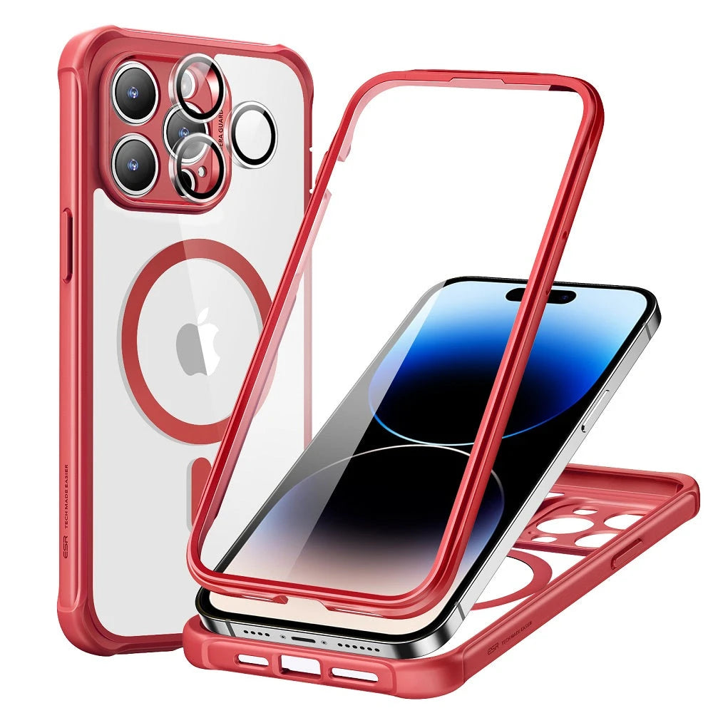 iPhone 14 Pro Max Armor Tough Case (HaloLock) - Clear Red ESR ESR