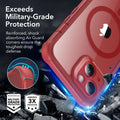 iPhone 14 Armor Tough Case (HaloLock) - Clear Red ESR ESR