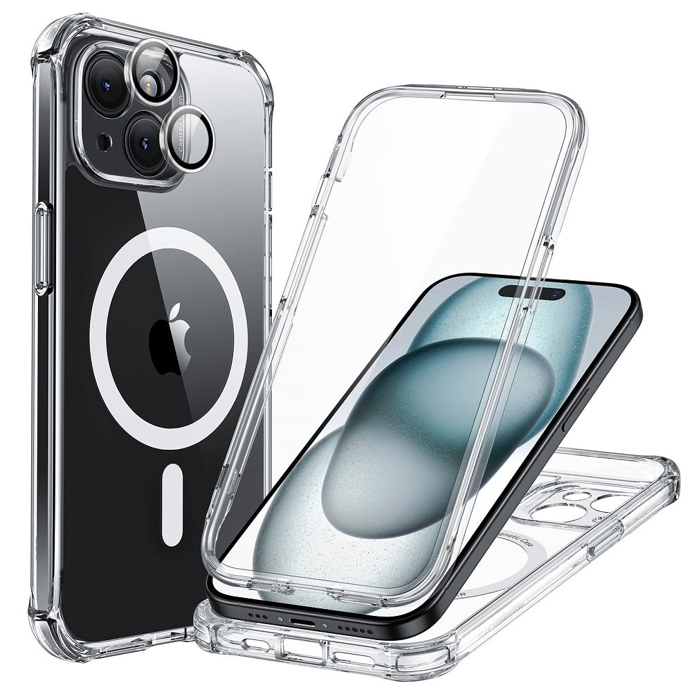 iPhone 15 Armor Tough Case (HaloLock) - Clear ESR