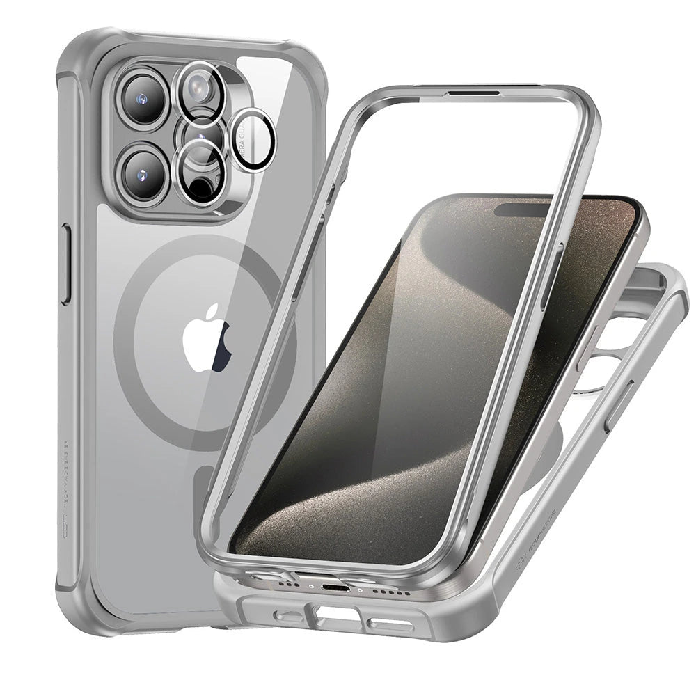 iPhone 15 Pro Max Armor Tough Case (HaloLock) - Clear Grey ESR ESR