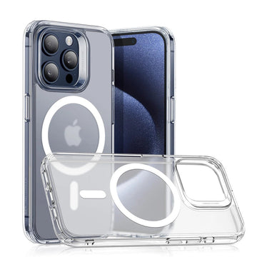 iPhone 15 Pro Max Classic Hybrid Case (HaloLock) - Frosted Clear ESR ESR