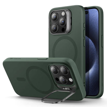 iPhone 15 Pro Cloud Soft Case with Stash Stand (HaloLock) - Dark Blue(复制) ESR ESR
