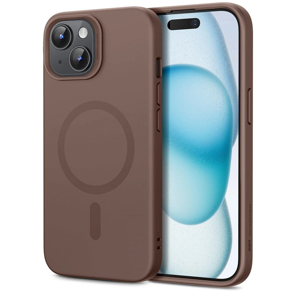 iPhone 15 Cloud Soft Case (HaloLock) - Brown ESR ESR