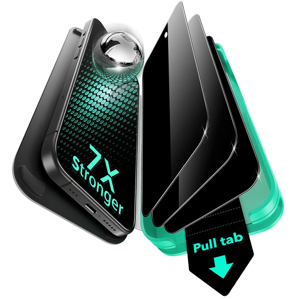 iPhone 15 Pro Max UltraFit Armorite Privacy Screen Protector - 3 Pack ESR ESR