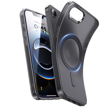 iPhone 16e HaloLock Zero Clear Case - Frosted Black ESR ESR