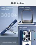 iPhone 14 Pro Classic Hybrid Case with Stash Stand (HaloLock) - Clear Blue ESR ESR