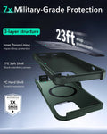 iPhone 14 Pro Max Cyber Tough Magnetic Case (Stash Stand) - Green ESR ESR