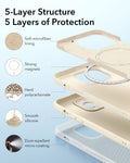 iPhone 14 Pro Cloud Soft Case (HaloLock) - Light Tan(复制) ESR ESR