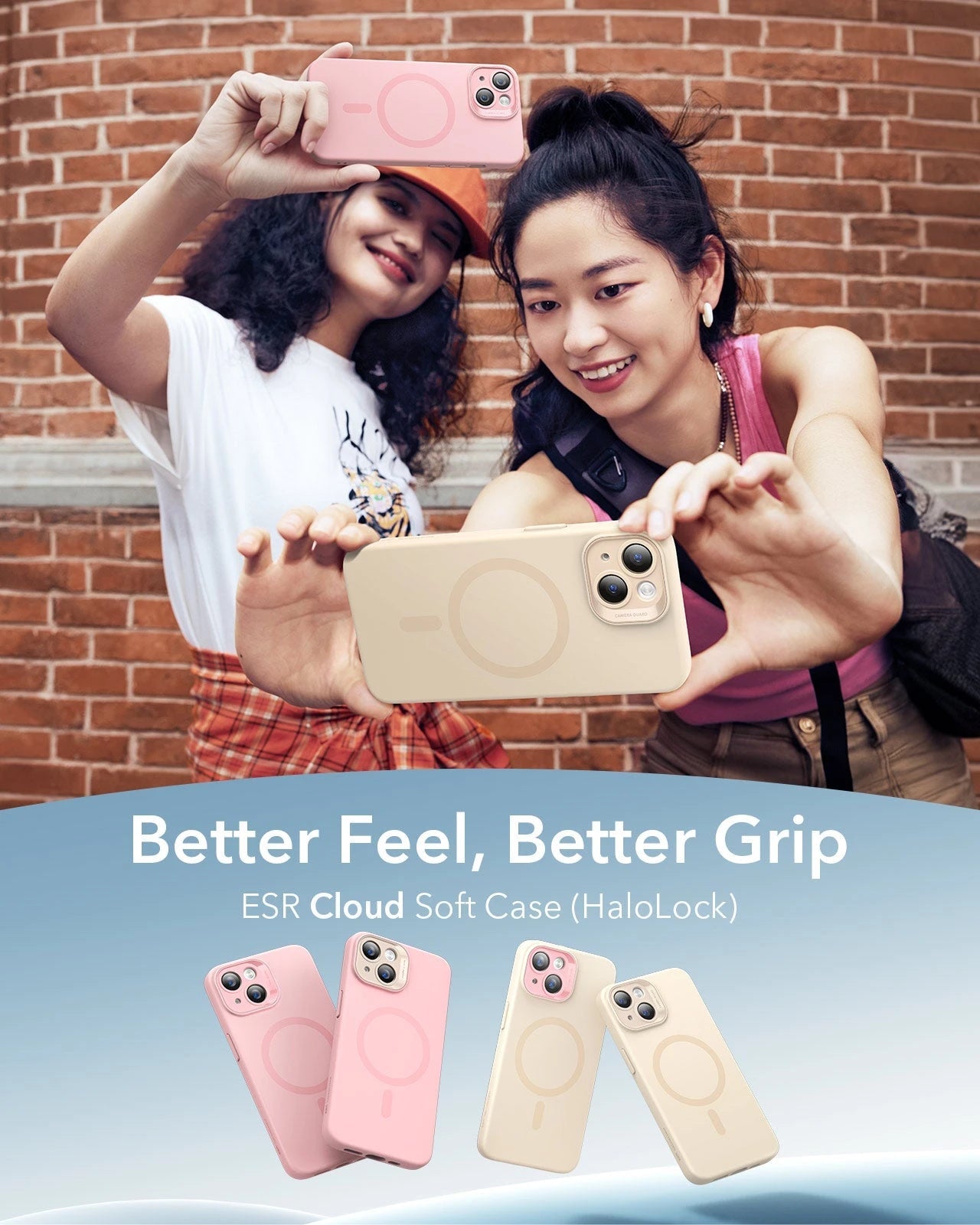 iPhone 14 Cloud Soft Case (HaloLock) - Pink ESR ESR