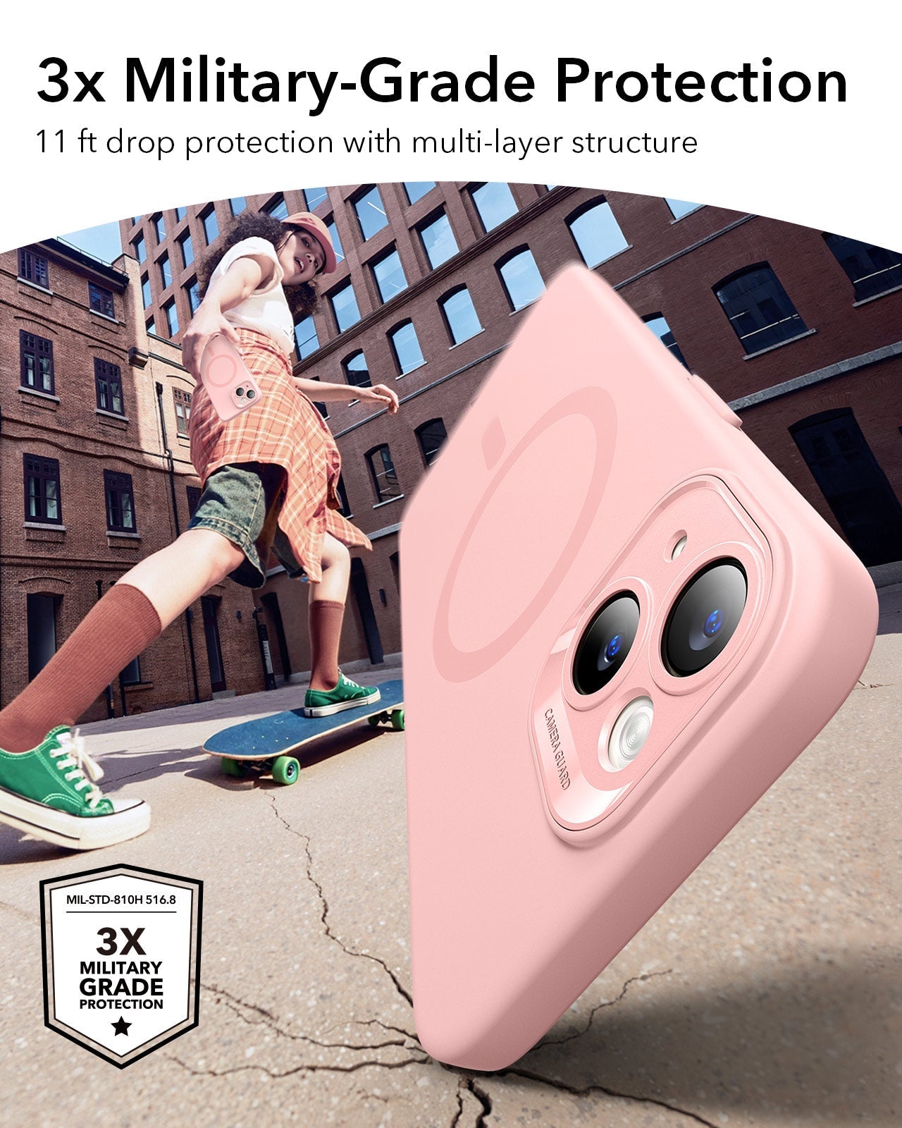 iPhone 14 Cloud Soft Case (HaloLock) - Pink ESR ESR