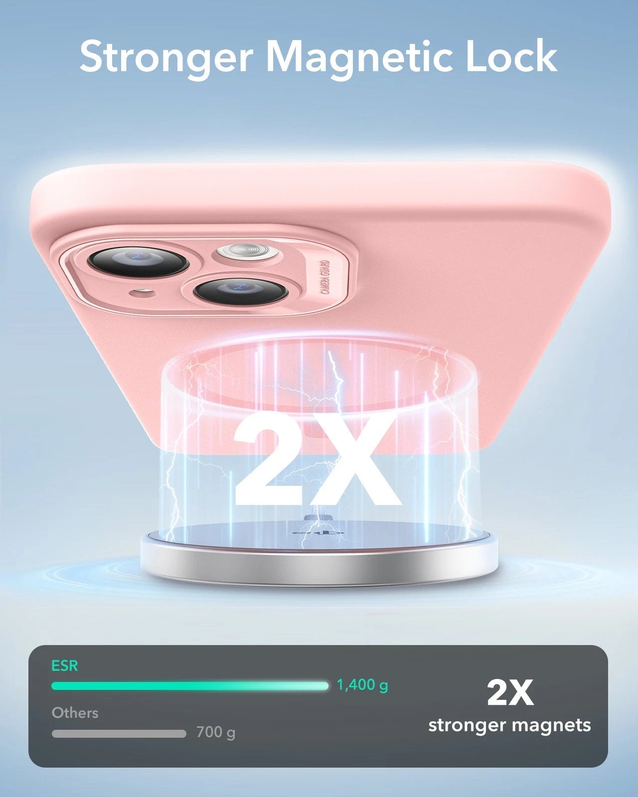 iPhone 14 Cloud Soft Case (HaloLock) - Pink ESR ESR