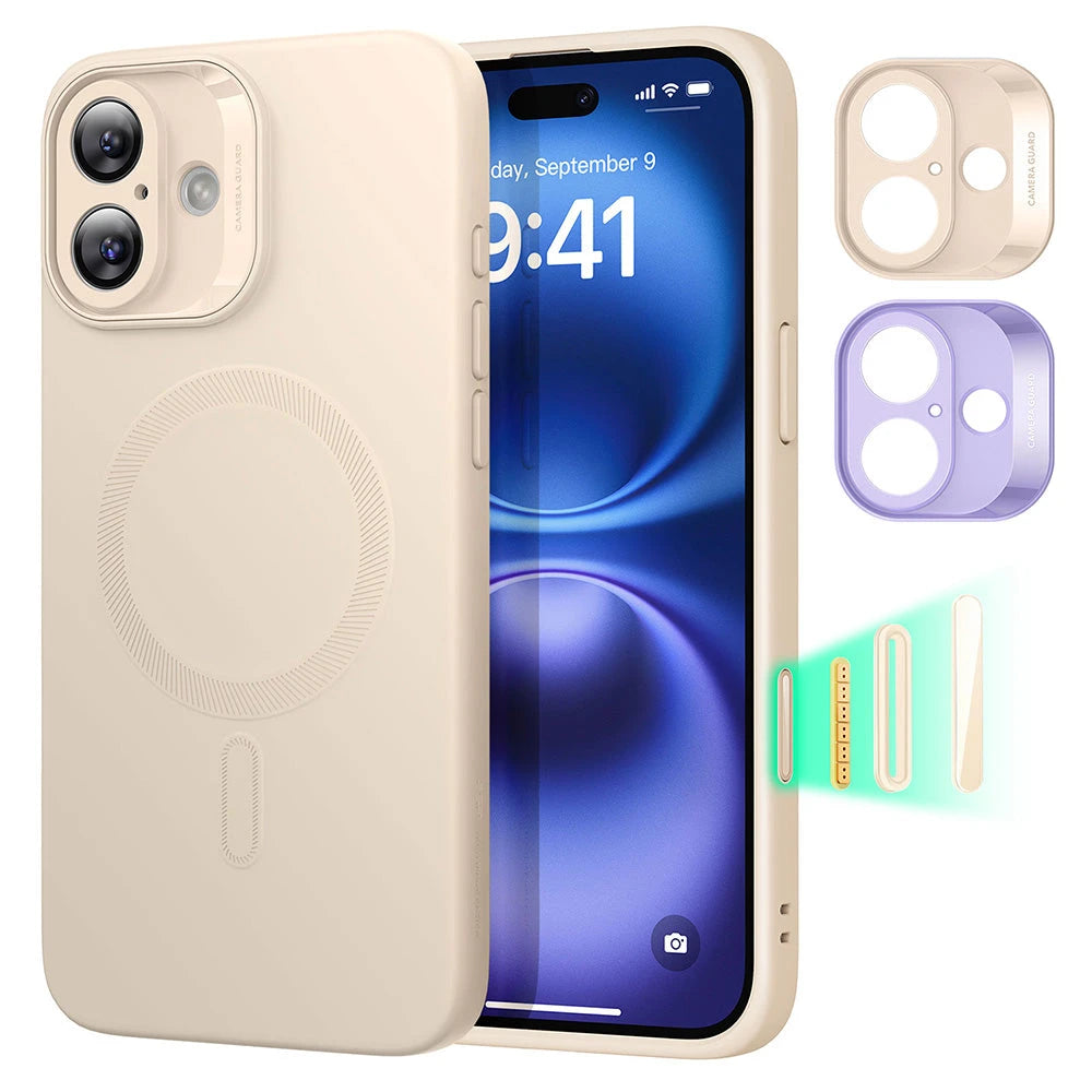 iPhone 16 Plus Cloud Soft Magnetic Case (Camera Control) - Light Tan ESR ESR