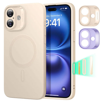 iPhone 16 Plus Cloud Soft Magnetic Case (Camera Control) - Light Tan ESR ESR