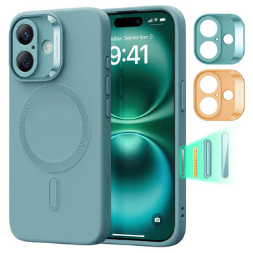iPhone 16 Plus Cloud Soft Magnetic Case (Camera Control) - Teal ESR ESR