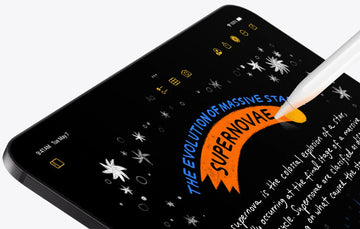 An Apple Pencil Pro drawing on an iPad Pro_y