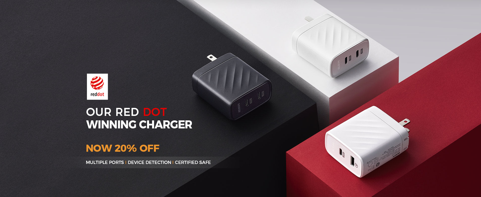 The 4 Best Fast Chargers from ESR's 2020 Red Dot Award Collection