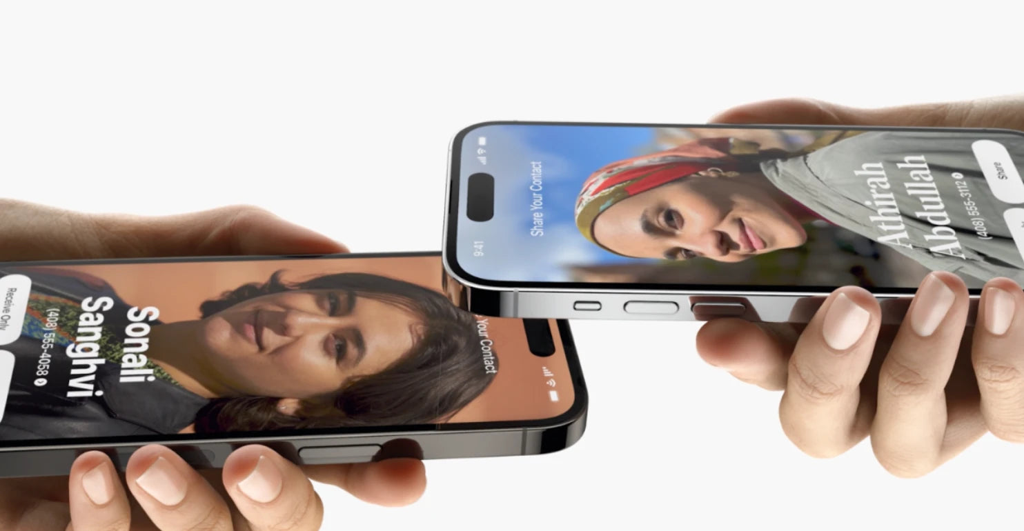 Android's Gesture Exchange VS APPLE namedrop