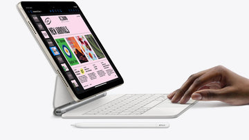 Side view of iPad Air showcasing the Keynote_yythkg