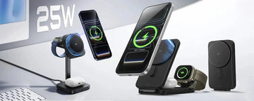 Transparent Qi2.2 Charger Review: Fast 25W 3‑in‑1 Qi2.2 Wireless Charging Station