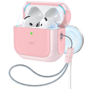 AirPods 5 Orbit Hybrid Magnetic Case - Pink