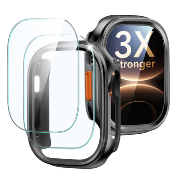 Apple Watch Ultra 3 Armorite® Pro Protection Set - Black