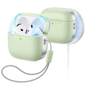 AirPods 5 Pulse Lite Magnetic Case - Light Green