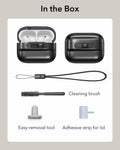 15W 3-in-1 Wireless Charging Station with CryoBoost (HaloLock) and AirPods Pro 3 Pulse FlickLock Case Bundle - Black - US Plug ESR ESR