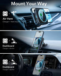 15W Magnetic Wireless Car Charger(Halolock) - Black ESR ESR
