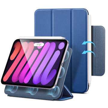 iPad mini (A20 Pro) Rebound Magnetic Case - Navy Blue