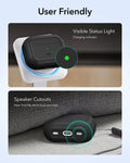 25W CryoBoost 3-in-1 Magnetic Charger (Qi2) and AirPods Pro 3 Orbit Hybrid Case Bundle - US Plug–White ESR ESR