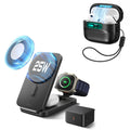 25W CryoBoost Foldable 3-in-1 Magnetic Charger and AirPods Pro 3 Pulse FlickLock Case Bundle – EU Plug-Black ESR ESR