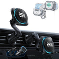 25W CryoBoost Magnetic Car Charger and AirPods Pro 3 FlickLock Case Bundle - Black&Gray