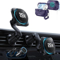 25W CryoBoost Magnetic Car Charger and AirPods Pro 3 FlickLock Case Bundle - Black&Purple