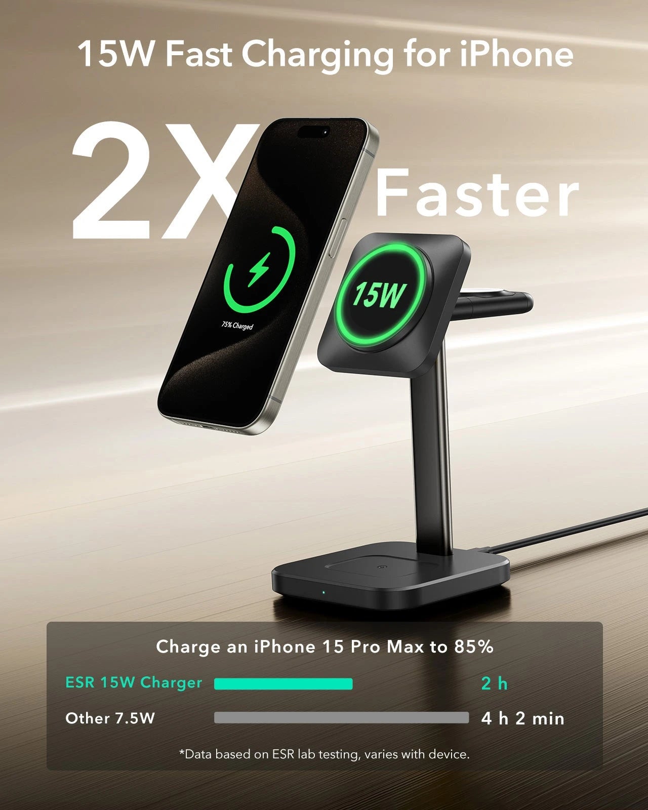 3-in-1 Magnetic Charging Station (15W) 