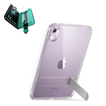 iPad mini (A20 Pro) Boost Kickstand Protection Bundle - Clear