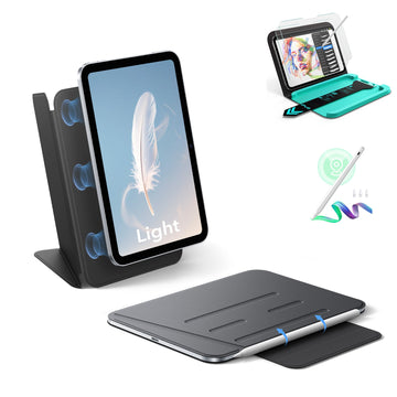iPad mini (A20 Pro) AirStance Magnetic Creator Bundle - Black