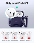 AirPods 5 Cyber Tough Magnetic Case - Purple ESR ESR
