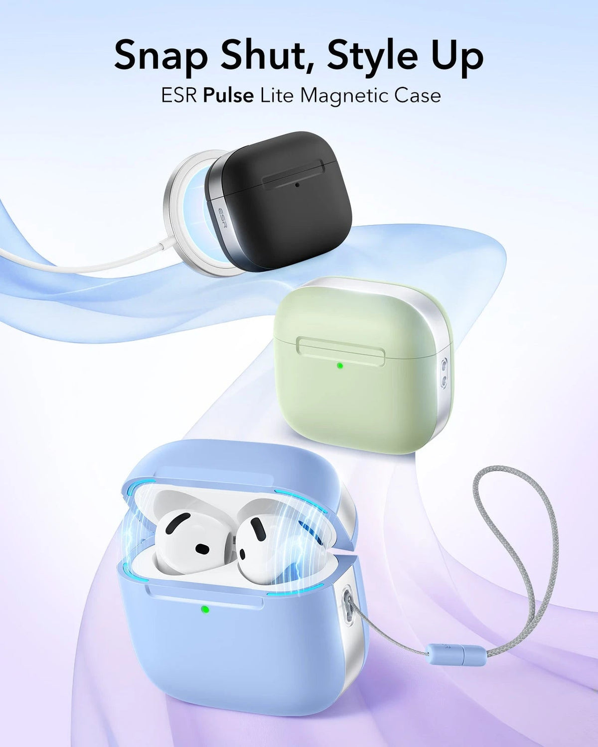 AirPods 5 Pulse Lite Magnetic Case - Light Blue ESR ESR