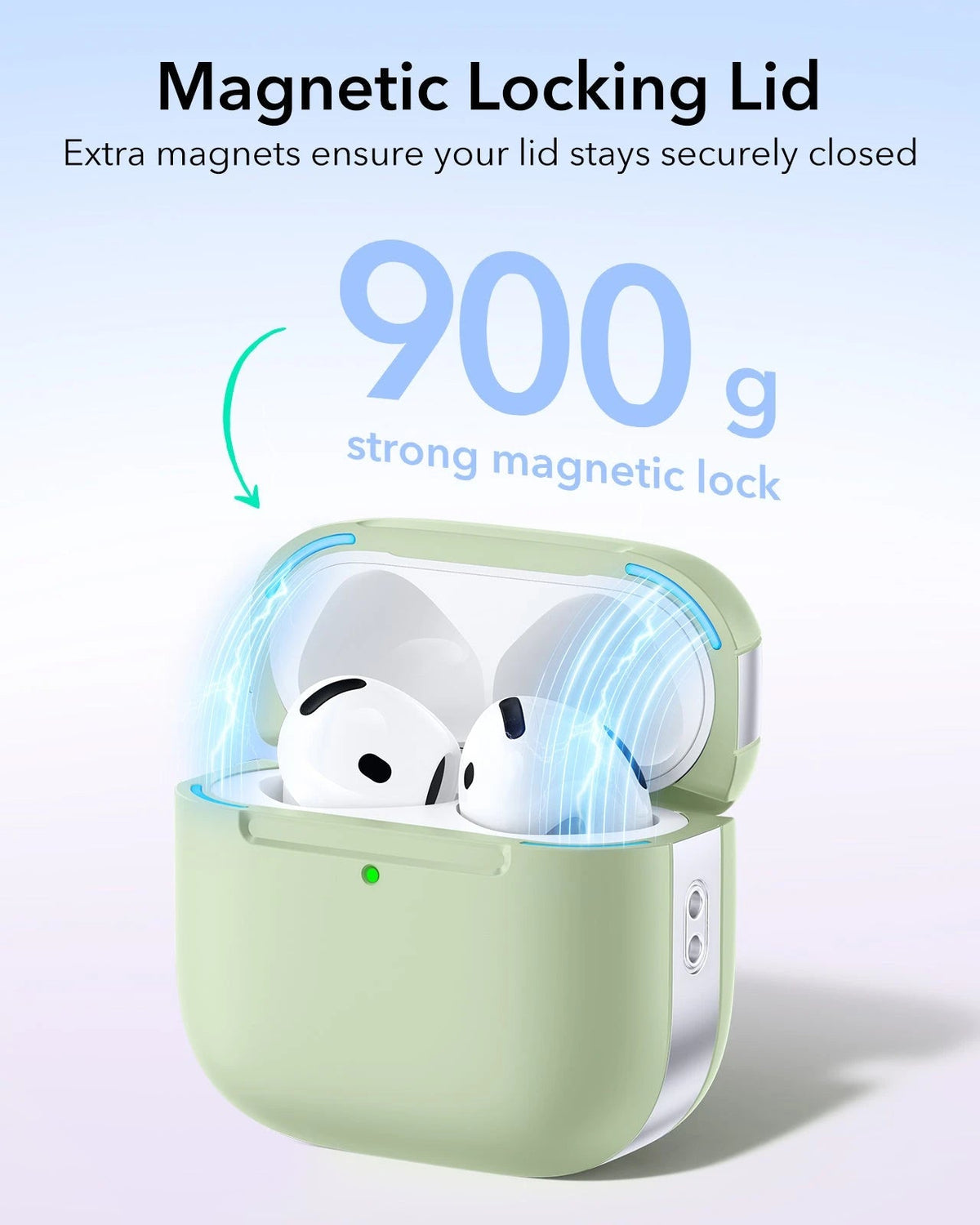 AirPods 5 Pulse Lite Magnetic Case - Light Green ESR ESR