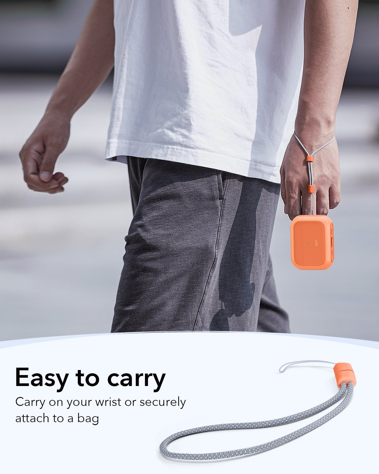 AirPods Pro 3 Oribt Hybird Magnetic Case - Orange