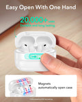 AirPods Pro 3 Pulse FlickLock Charging Case Cover White easy open with one hand