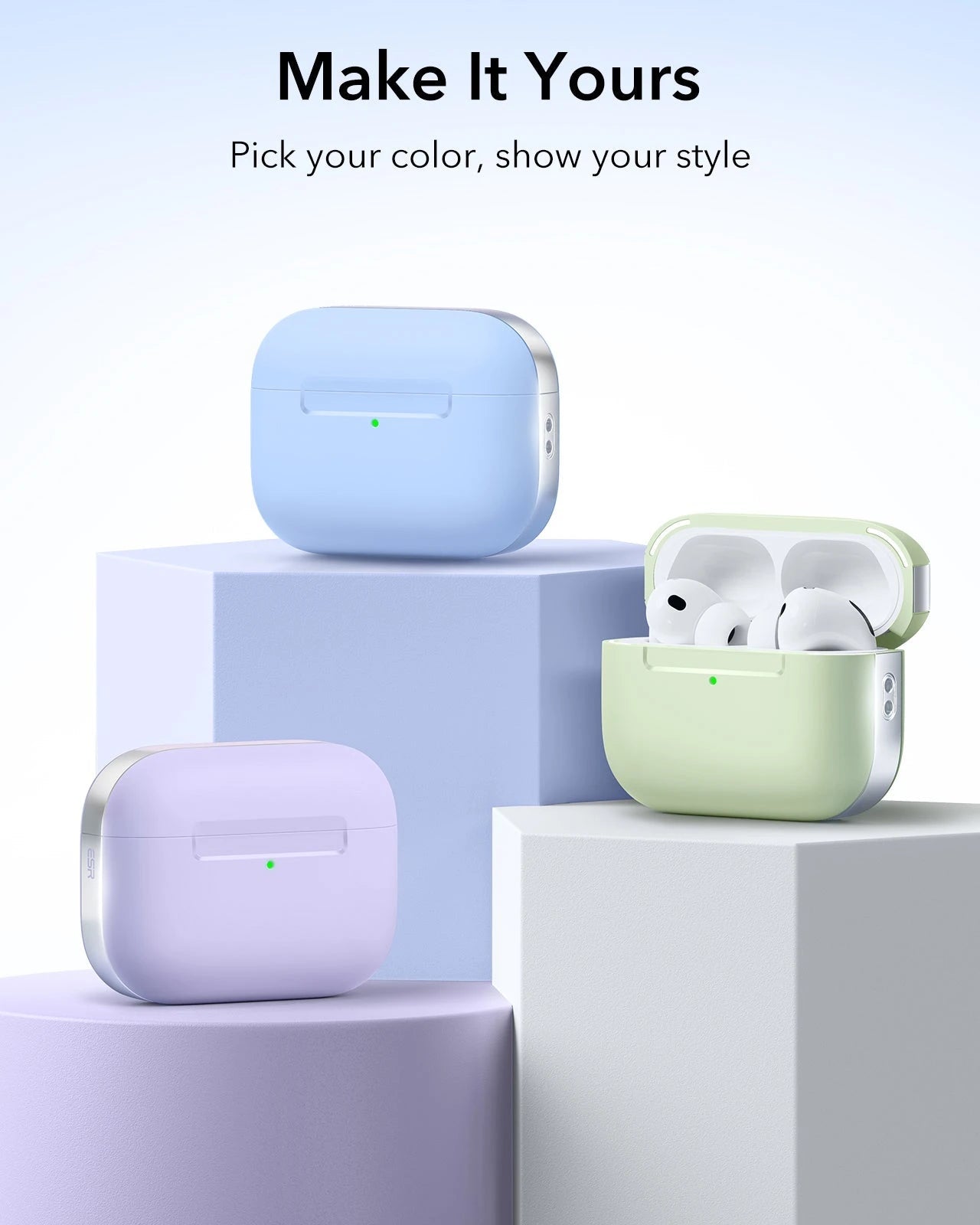 AirPods Pro 3 Pulse Lite Magnetic Case - Light Blue ESR ESR