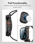 ESR Apple Watch Ultra 3 Case with Screen Protector Black