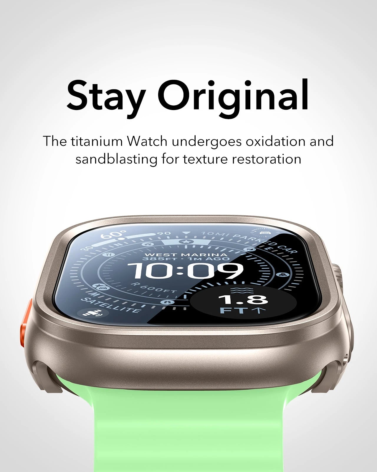 Apple Watch Ultra 3 Armorite Protection Set - Titanium ESR ESR