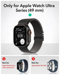 Apple Watch Ultra 4 Armorite Screen Protector (Bezel) - Titanium / Black ESR ESR